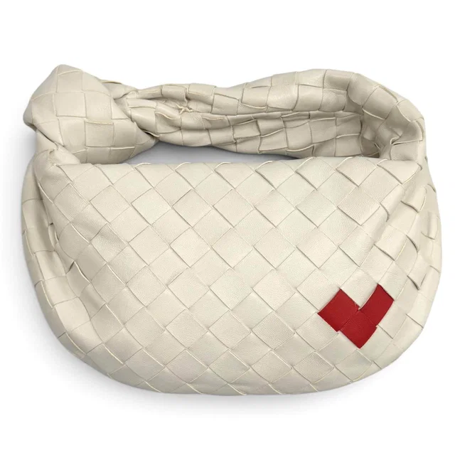 Bottega Veneta Mini Jodie Leather Handbag in Leather from LuxUness