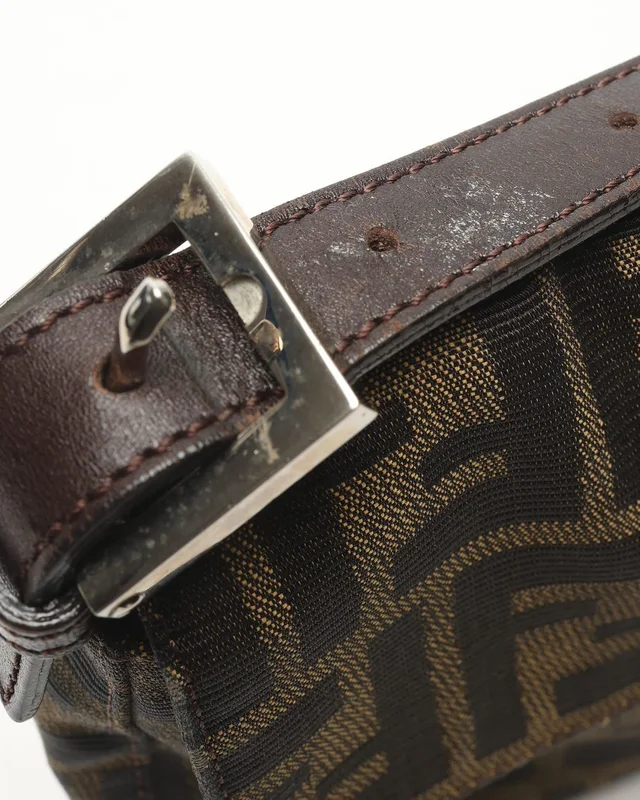 Fendi Zucca Baguette Bag in Denim from A Retro Tale, photo 7 of 12