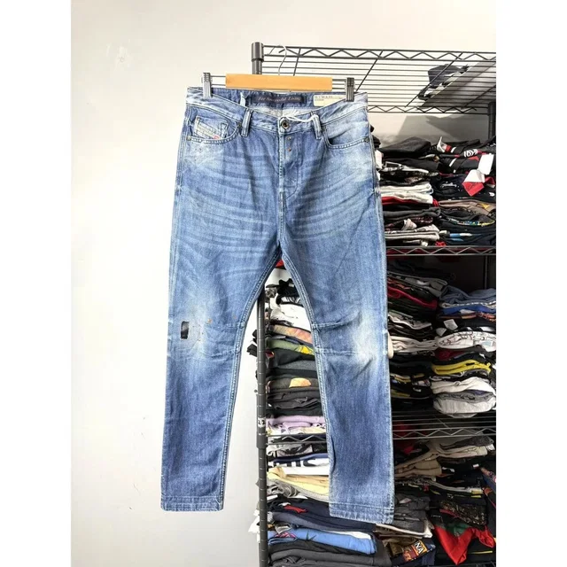 Diesel Vintage Archive Denim Pants Designer Y2K Affiction in blue Denim from Grailed