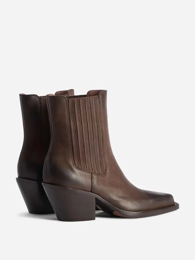 Paris Texas Pull-on ankle boots, photo 3 of 6 from SENSER