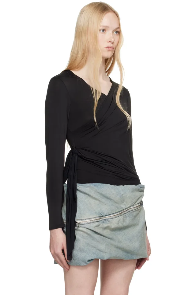 Diesel Black T-Crissy-Plain T-shirt, photo 2 of 5 from SSENSE