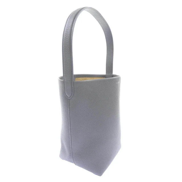 The Row Park Tote Grain Calfskin Tote Bag in Gray Calfskin from LuxUness, photo 2 of 7