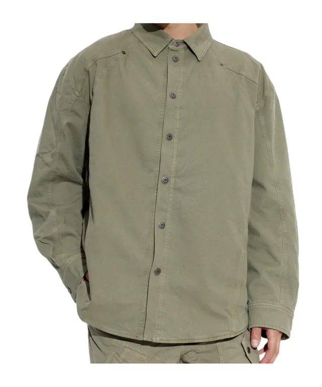 Off-White Racing Staff Button-Up Overshirt, photo 4 of 6 from SENSER