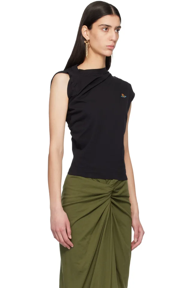 Vivienne Westwood Black Hebo Top, photo 2 of 6 from SSENSE