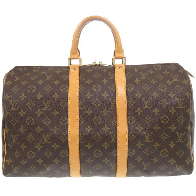 Louis Vuitton Keepall 45 Monogram Boston Bag in Coated canvas from The Reluxe