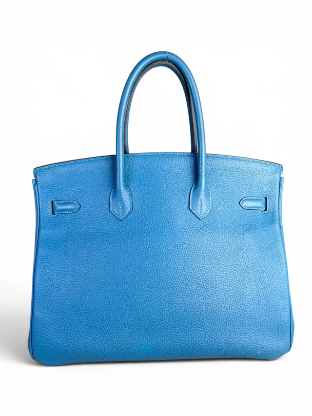 Hermès Bleu Zellige Togo Birkin 35 in Blue Togo leather from Season 2 Consign, photo 3 of 9