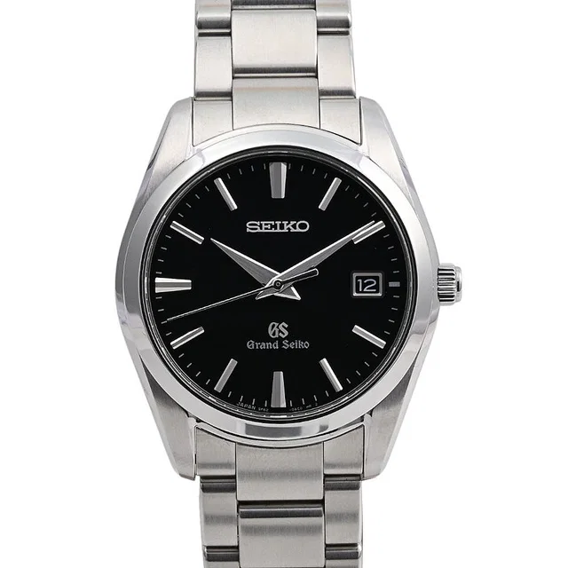 Seiko Heritage SBGX061 Quartz Black in Black from VINTAGE QOO TOKYO