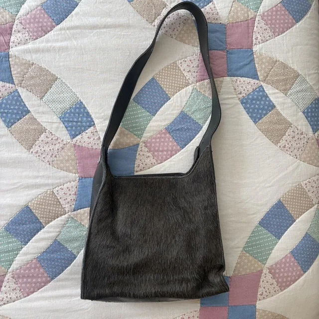 Furla Women's Bag - Black/Grey in black|gray from Depop