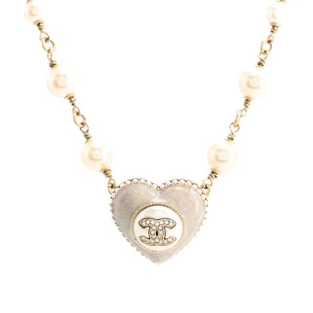 Chanel Necklace Gold in Gold from The Reluxe