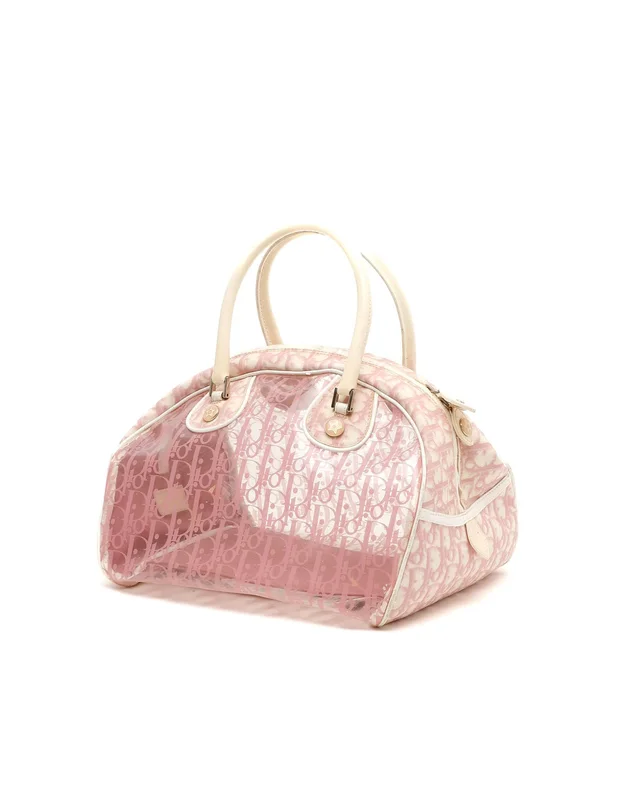 Dior Vinyl Diorissimo Girly Bowling Bag in Canvas from A Retro Tale, photo 2 of 12