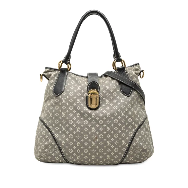 Gray Louis Vuitton Monogram Idylle Elegie Satchel in Grey Canvas from Designer Revival