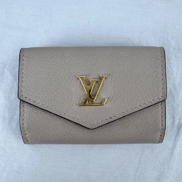 Louis Vuitton Lockmini Mini Wallet in Metal, Taurillon leather from Reowned