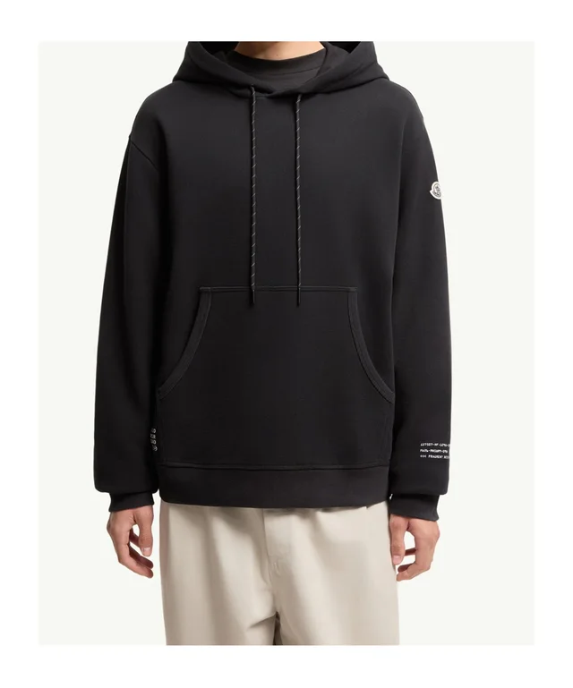 Moncler x Fragment Logo Cotton Hoodie, photo 2 of 7 from SENSER
