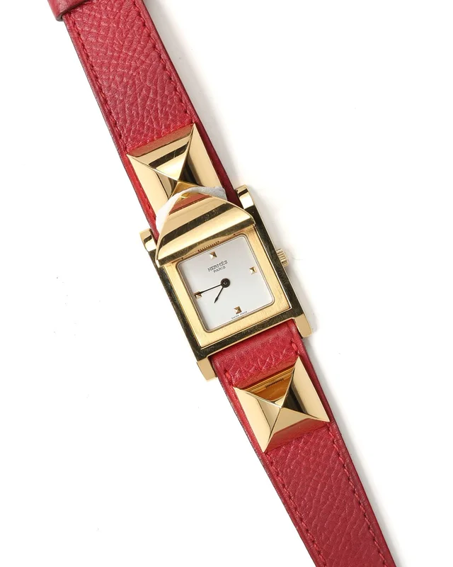 Hermès Medor 23mm Watch in Leather from A Retro Tale, photo 2 of 7