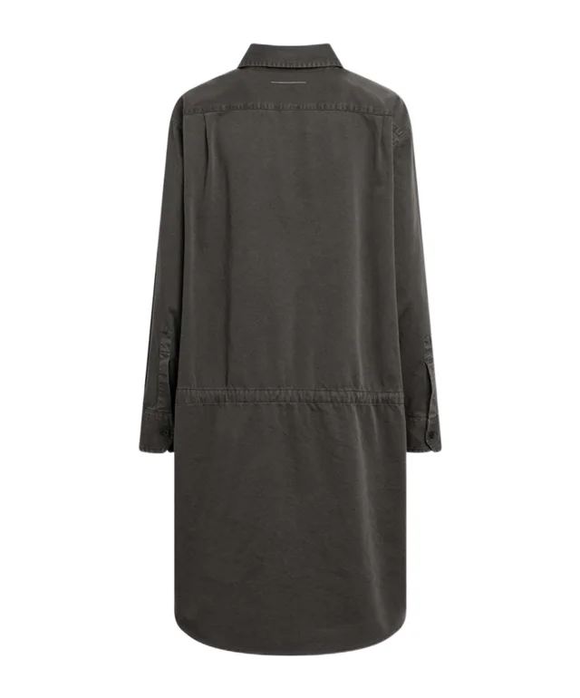 Mm6 Maison Margiela drawstring-waist shirt mini dress, photo 2 of 6 from SENSER