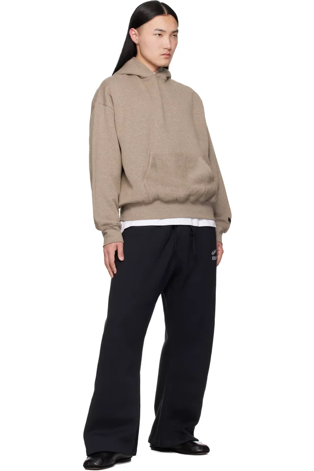 Fear of God ESSENTIALS Beige Classic Hoodie, photo 4 of 4 from SSENSE