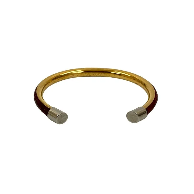 Gucci Leather Bracelet in Red Leather from LuxUness, photo 6 of 7