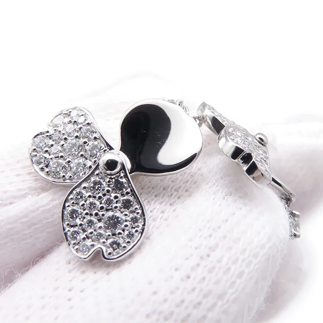 Tiffany & Co. Paper Flower Earrings Pt950 from GALLERY RARE, photo 2 of 2