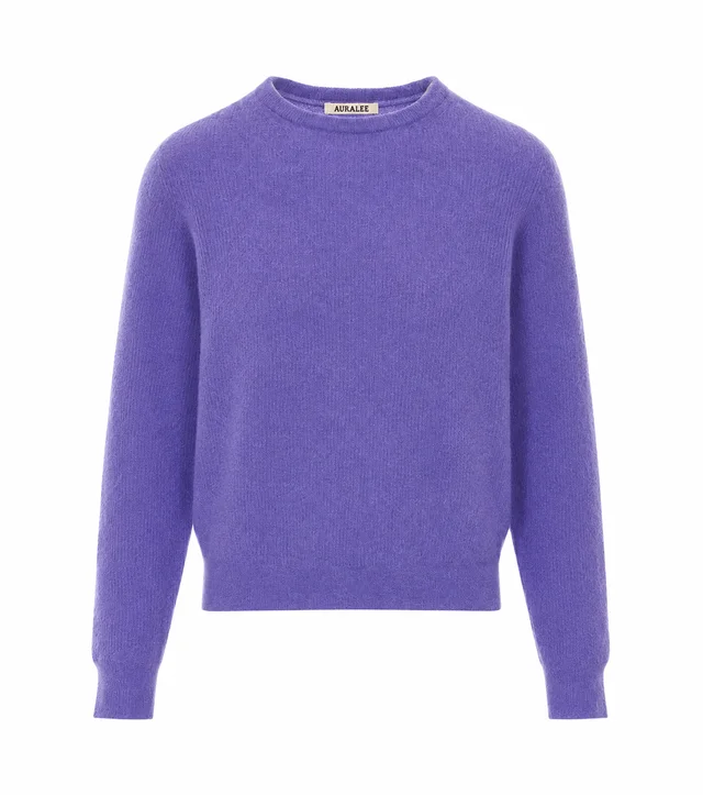 Auralee sheer knit sweater, photo 2 of 5 from SENSER
