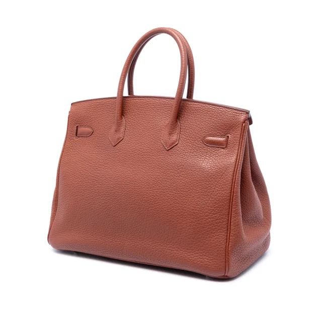 Hermès Togo Birkin Retourne 35 in red Togo leather from Her-Age, photo 2 of 7