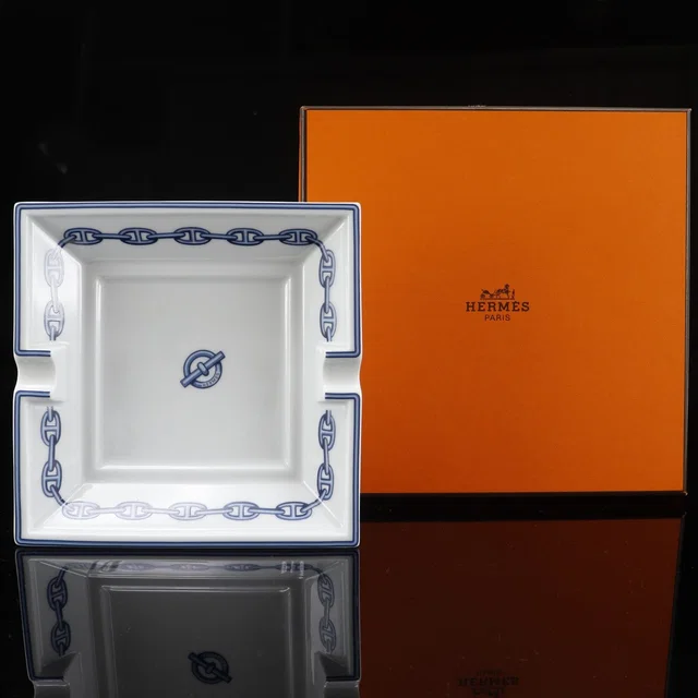 Hermès Ashtray Chaine D'Ancre Ceramic in Ceramic from The Reluxe