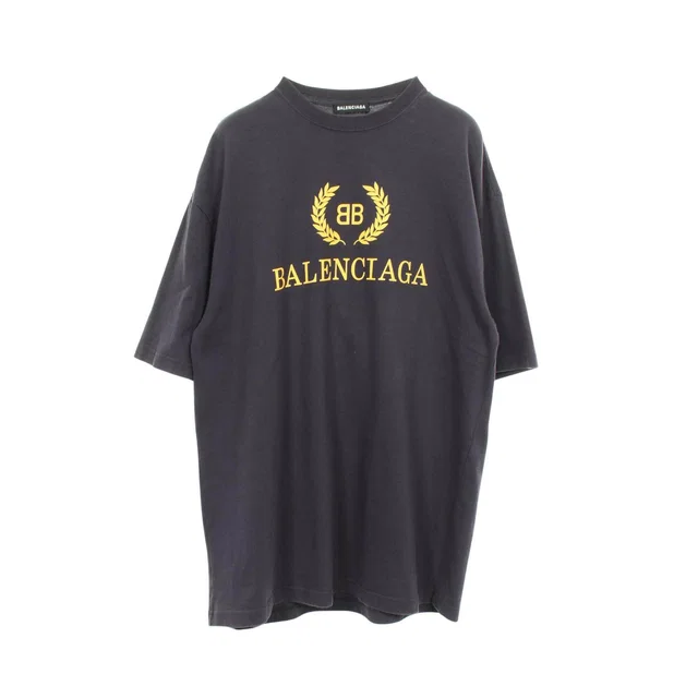 Balenciaga BB logo cotton T shirt from LuxUness