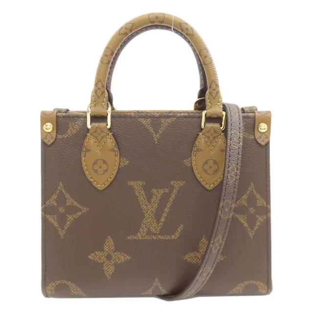 Louis Vuitton On The Go BB Handbag Monogram Reverse from The Reluxe