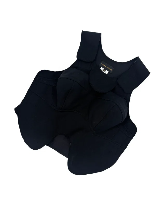 Comme des Garçons F/W 2019 3D armor top in Wool from James Veloria