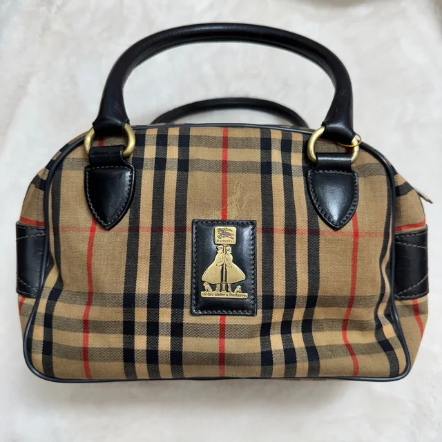 Burberry Limited Edition Nova Check Boston Bag in Canvas from SparklesnDreams