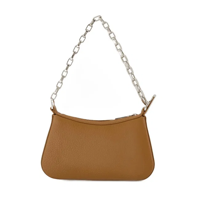 Alexander McQueen Lambskin Shoulder Bag — Brown in Brown Lambskin from HEWI