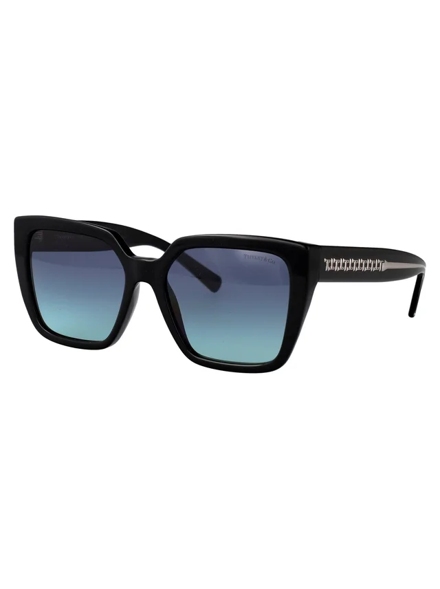 Tiffany & Co. 0tf4235 Gradient Lens Sunglasses — Black Acetate in Black from HEWI, photo 2 of 2