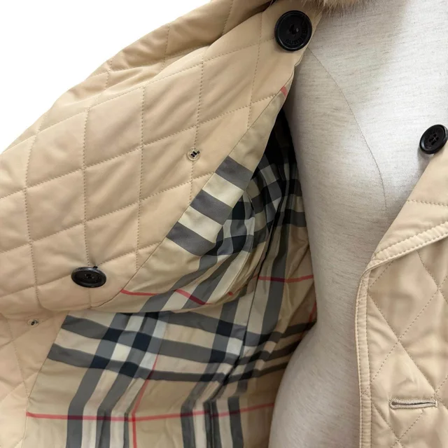 Burberry London Polyester Trench Coat in Leather from LuxUness, photo 2 of 2