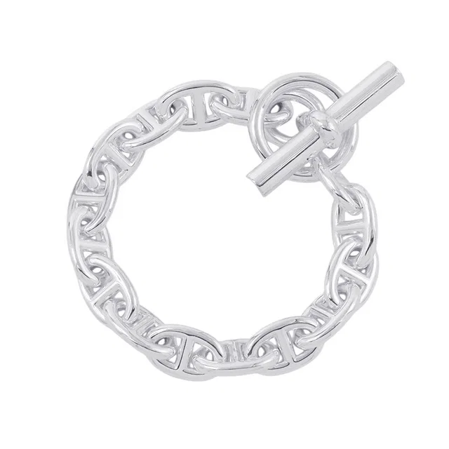 Hermès Chaine d'Ancre Bracelet 15 frames Size PM SV925 from GALLERY RARE