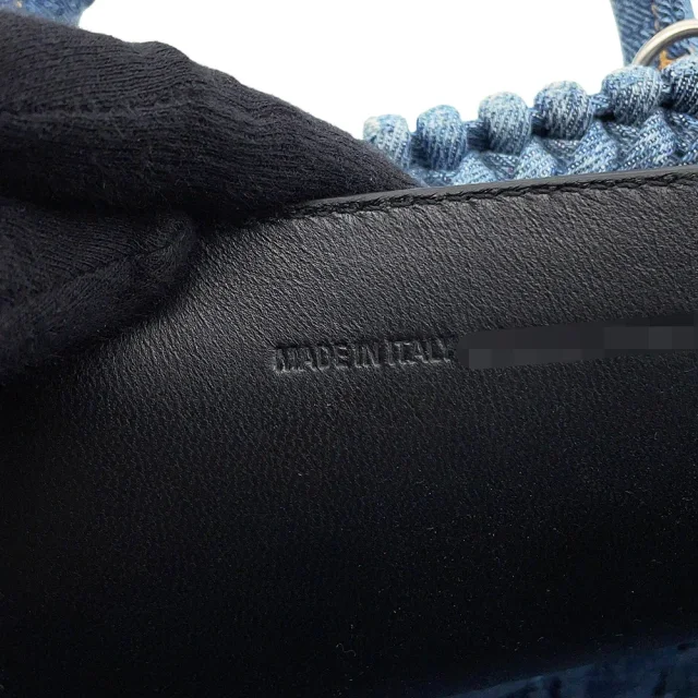 Balenciaga Bistro Basket with Strap Blue671342 Denim Size XS in Denim from GALLERY RARE, photo 14 of 16