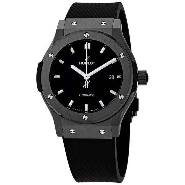 Hublot Classic Fusion Black Dial Mens Watch 542.CM.1171.RX in black Ceramic from Jomashop.com