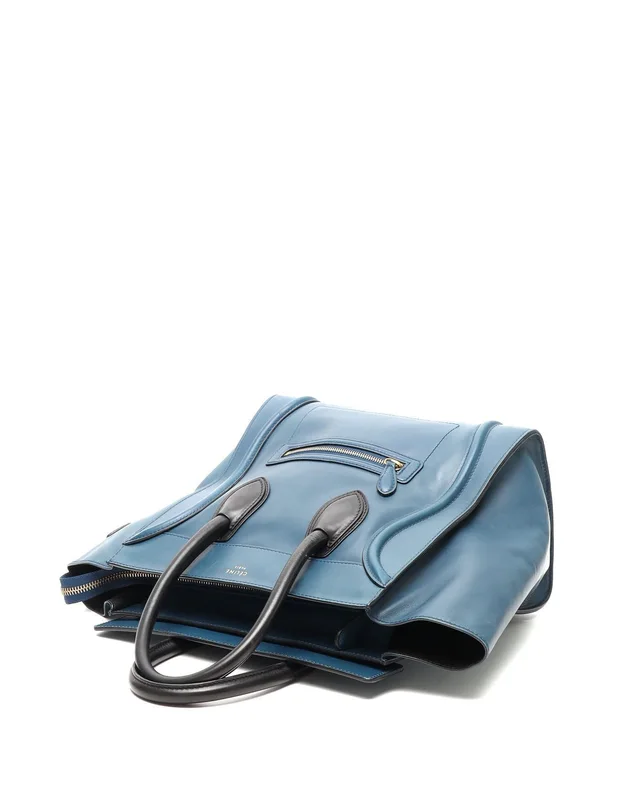 Celine Luggage Mini Bag in Leather from A Retro Tale, photo 5 of 9