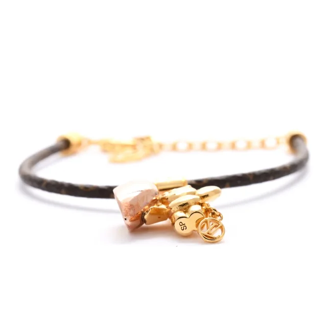 Louis Vuitton Monogram Vivienne Amour Bracelet Set in Canvas from FASHIONPHILE, photo 6 of 7