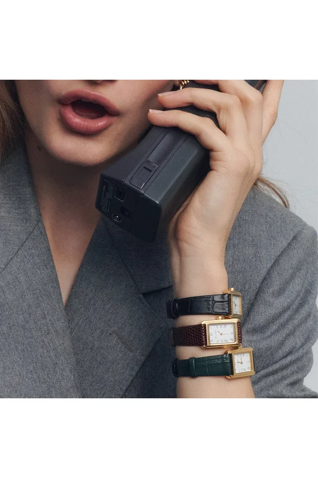 Heaven Mayhem Icon Watch in Gold & Black, photo 5 of 7 from REVOLVE (Canada)