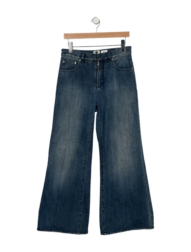 Dior High-Rise Flared Jeans in blue from The RealReal