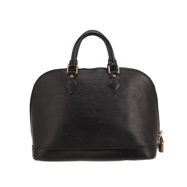 Louis Vuitton Alma handbag in Noir Épi leather in Black Leather from Collector Square, photo 2 of 5