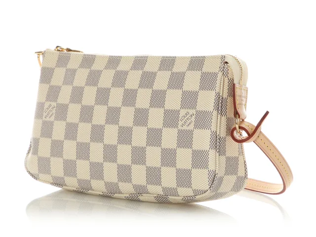 Louis Vuitton Damier Azur Pochette Accessoires in Coated canvas from Ann's Fabulous Finds, photo 3 of 9