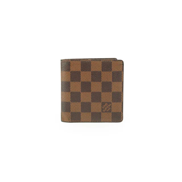 Louis Vuitton Slim Wallet Damier Ebene in Brown Canvas from The Purse Affair