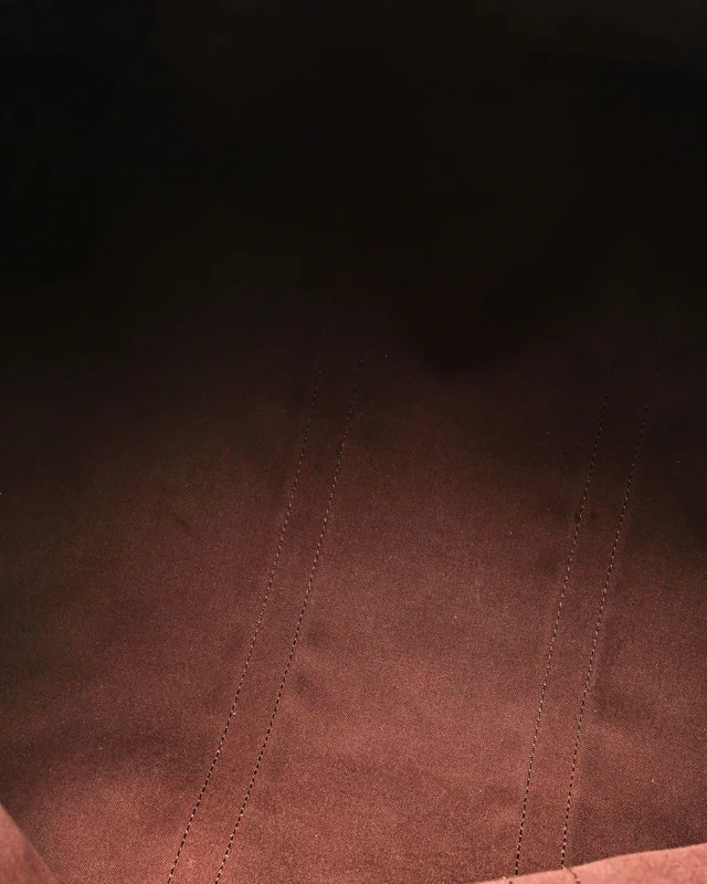 Louis Vuitton Damier Ebene Keepall Bandoulière 55 Weekend Bag in Brown Canvas from A Retro Tale, photo 9 of 11