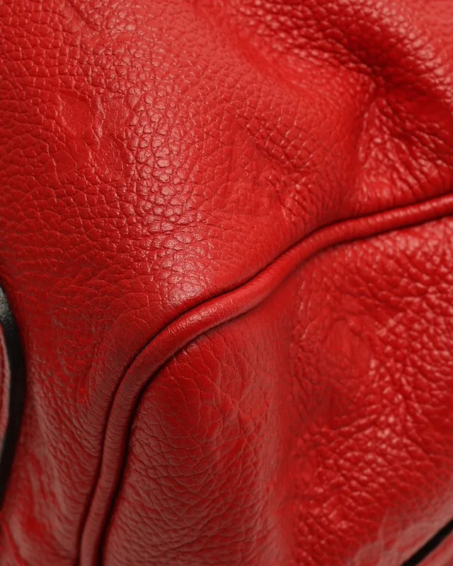 Louis Vuitton Monogram Empreinte Speedy Bandoulière 25 Bag in Leather from A Retro Tale, photo 6 of 9