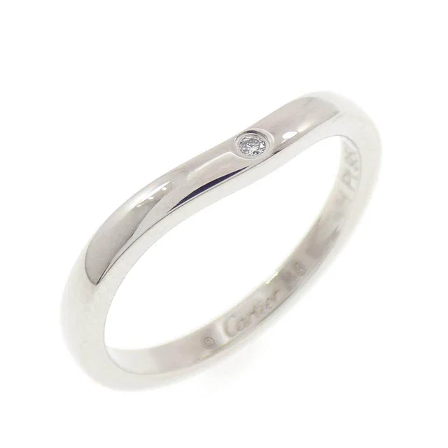Cartier Ballerine Platinum Ring Size 8 from LuxUness