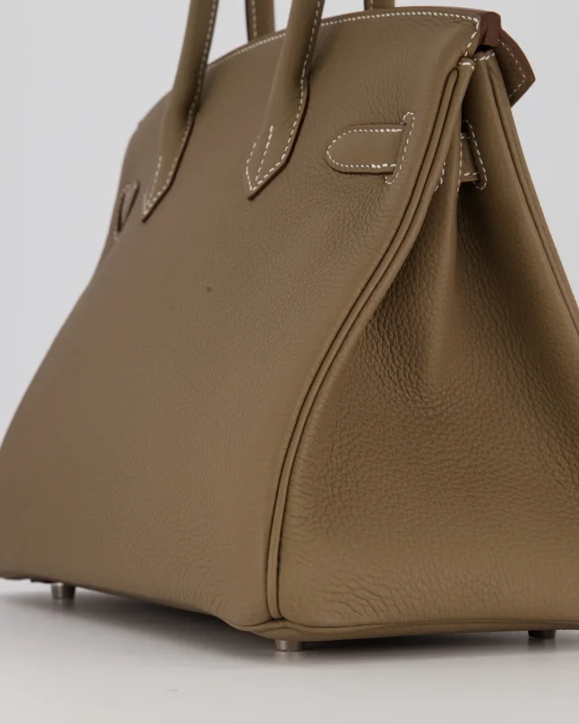 Hermès Birkin 30 Retourne Bag in Taupe Togo leather from Sellier, photo 12 of 20