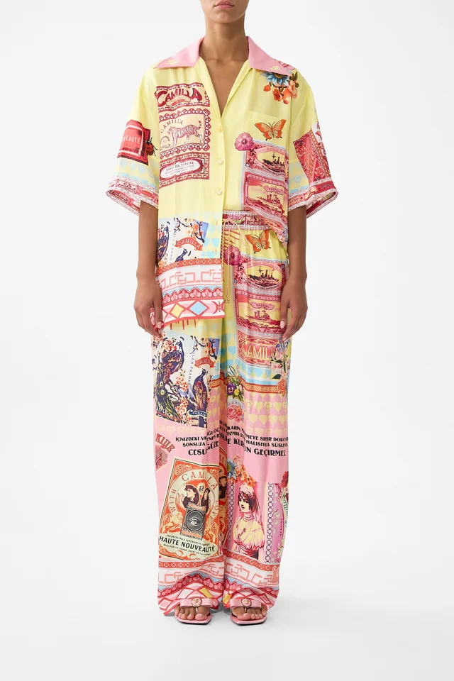 Camilla eBoutique STRAIGHT LEG PANT COLLAGE KINGDOM from CAMILLA, photo 1 of 1