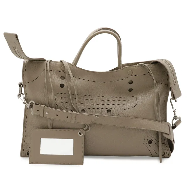 Balenciaga Blackout City Calfskin 2way Bag in Calfskin from LuxUness