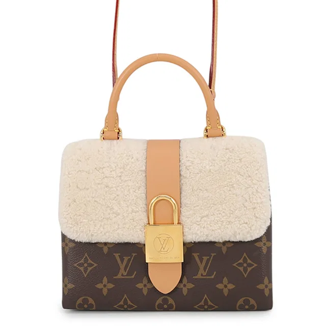 Louis Vuitton Locky BrownM46318 Monogram Mouton Size BB in Leather from GALLERY RARE