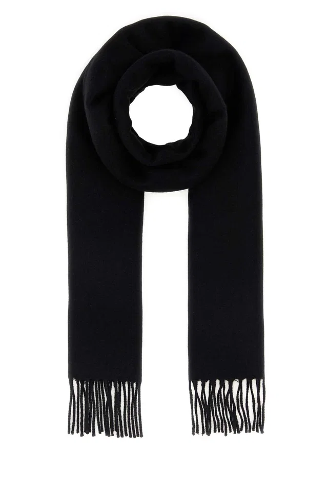 Valentino Garavani Scarf — Black Exterior: Cashmere Scarfs in Black Cashmere from HEWI
